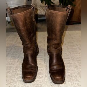 Frye Harness 12R boots / Color: Smoke / Size: 10